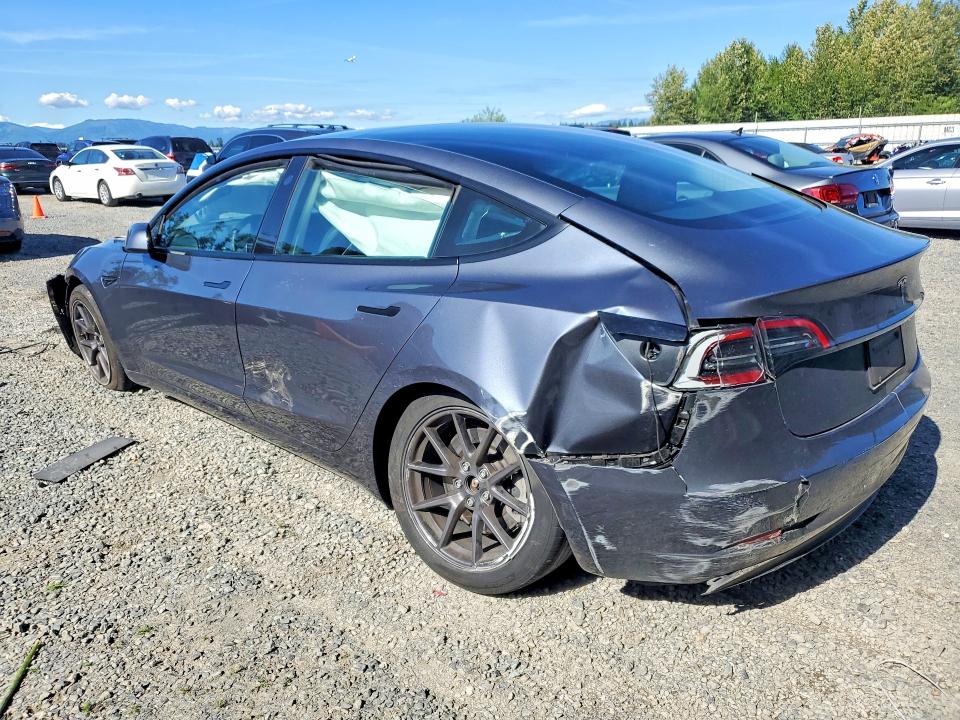 2023 Tesla Model 3 VIN 5YJ3E1EA2PF694353 COPART salvage auction — FRONT END, WA - BILL OF SALE, sold $6,500 on 2026-07-27 (photo 2)
