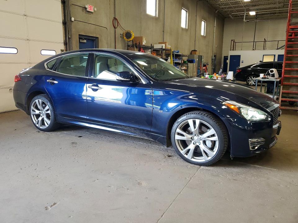 2015 Infiniti Q70 VIN JN1BY1AR4FM561228 COPART salvage auction — SIDE, Mn - Cert Of Title-Salvage, sold $4,850 on 2026-07-16 (photo 4)