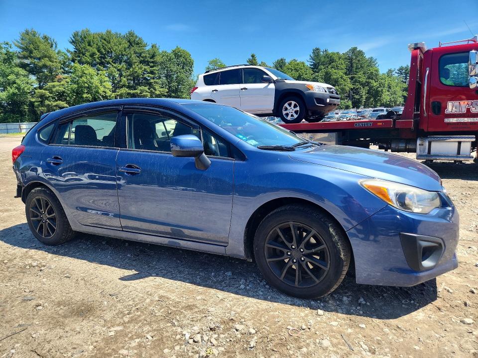 2013 Subaru Impreza VIN JF1GPAC60D2864692 COPART salvage auction — REAR END, Salvage Title, sold $1,950 on 2026-07-09 (photo 4)