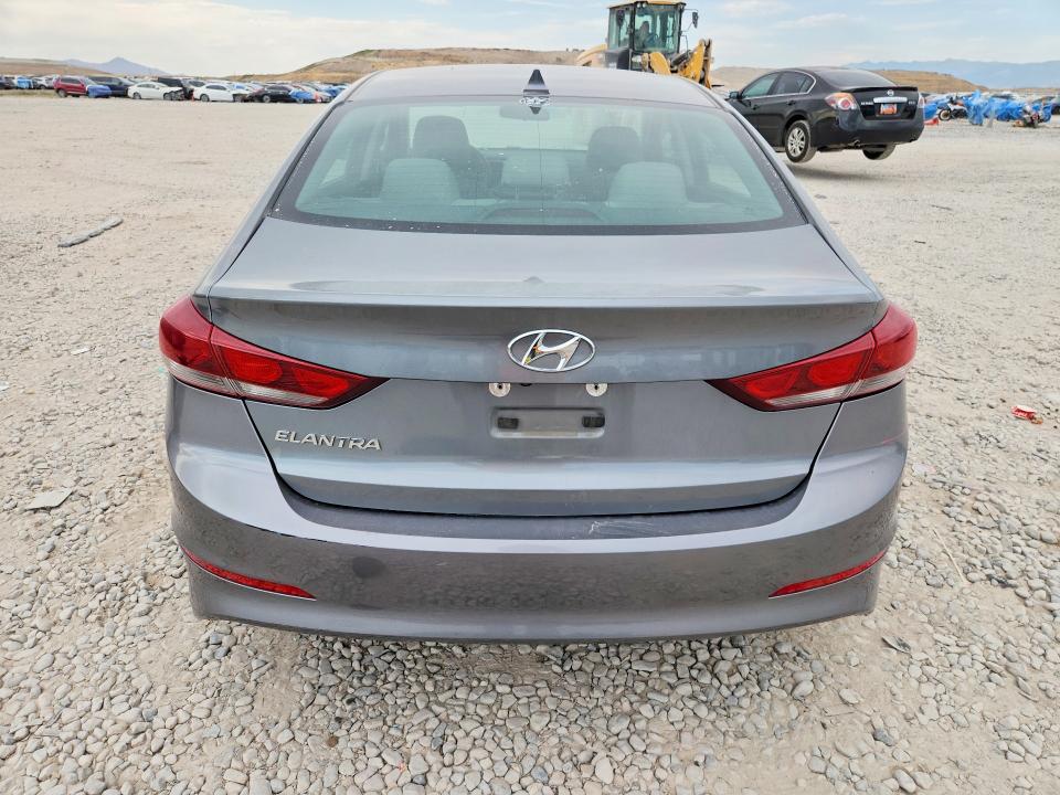 2018 Hyundai Elantra VIN KMHD84LFXJU498702 COPART salvage auction — FRONT END, Oh - Cert Of Title-Salvage, sold $1,700 on 2026-07-17 (photo 6)