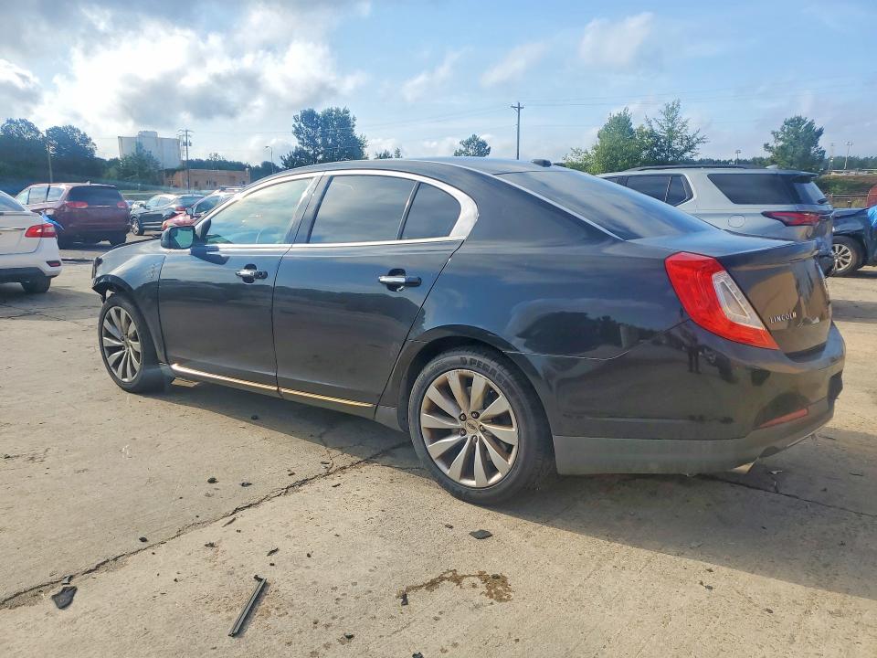 2014 Lincoln Mks VIN 1LNHL9DK9EG606353 COPART salvage auction — FRONT END, Sc - Cert Of Title-Salvage, sold $250 on 2026-07-10 (photo 2)