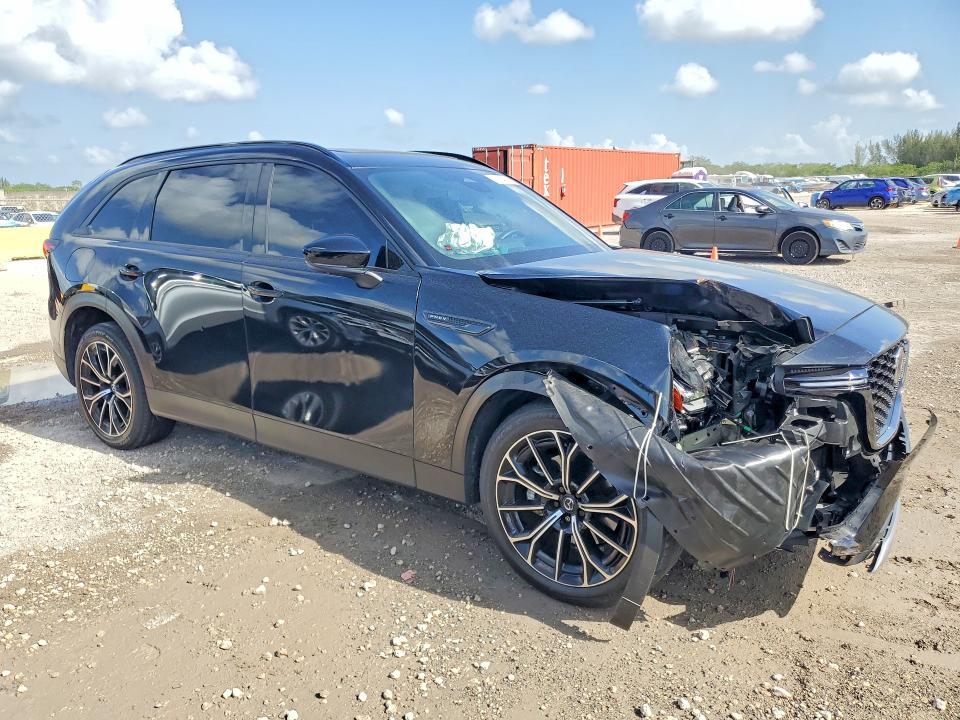 2025 Mazda Cx-70 VIN JM3KJEHA8S1128393 COPART salvage auction — FRONT END, Fl - Cert Of Title Slvg Rebuildable, sold $15,300 on 2026-08-26 (photo 4)