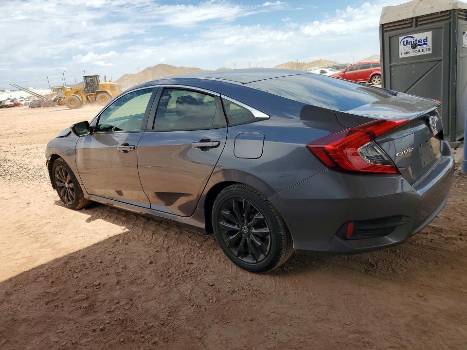 2018 Honda Civic VIN 2HGFC2F5XJH563961 COPART salvage auction — FRONT END, Az - Cert Of Title - Salvage, sold $4,500 on 2026-07-02 (photo 2)