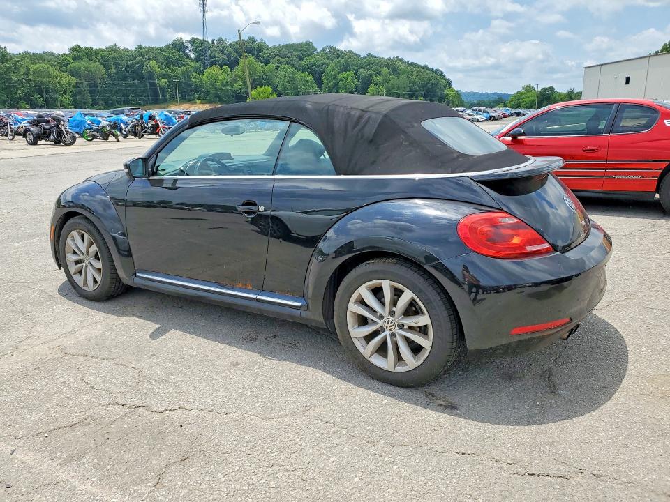 2013 Volkswagen Beetle VIN 3VW5L7AT3DM831863 COPART salvage auction — MINOR DENT/SCRATCHES, Ky - Cert Of Title-Salvage, sold $2,200 on 2026-08-03 (photo 2)