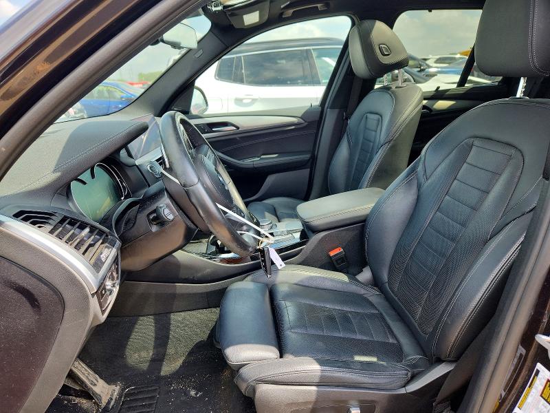 2019 BMW X3 VIN 5UXTS3C58KLR72638 COPART salvage auction — FRONT END, IL - SALVAGE CERTIFICATE, sold $11,100 on 2026-07-30 (photo 7)