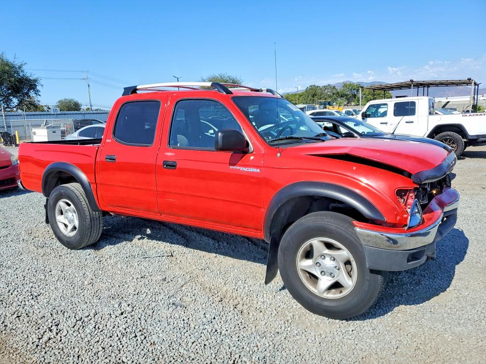 2002 Toyota Tacoma VIN 5TEGN92N22Z019746 COPART salvage auction — FRONT END, Ca - Salvage Certificate, sold $3,450 on 2026-07-31 (photo 4)