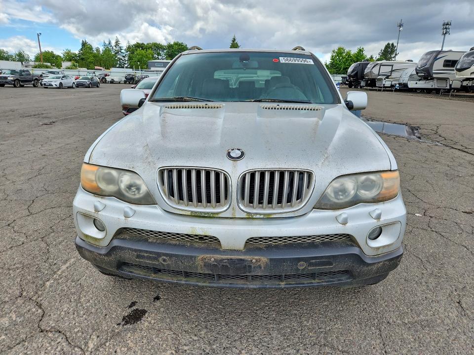 2005 BMW X5 VIN 5UXFB53505LV11186 COPART salvage auction — MINOR DENT/SCRATCHES, Or - Certificate Of Title, sold $125 on 2026-07-13 (photo 5)