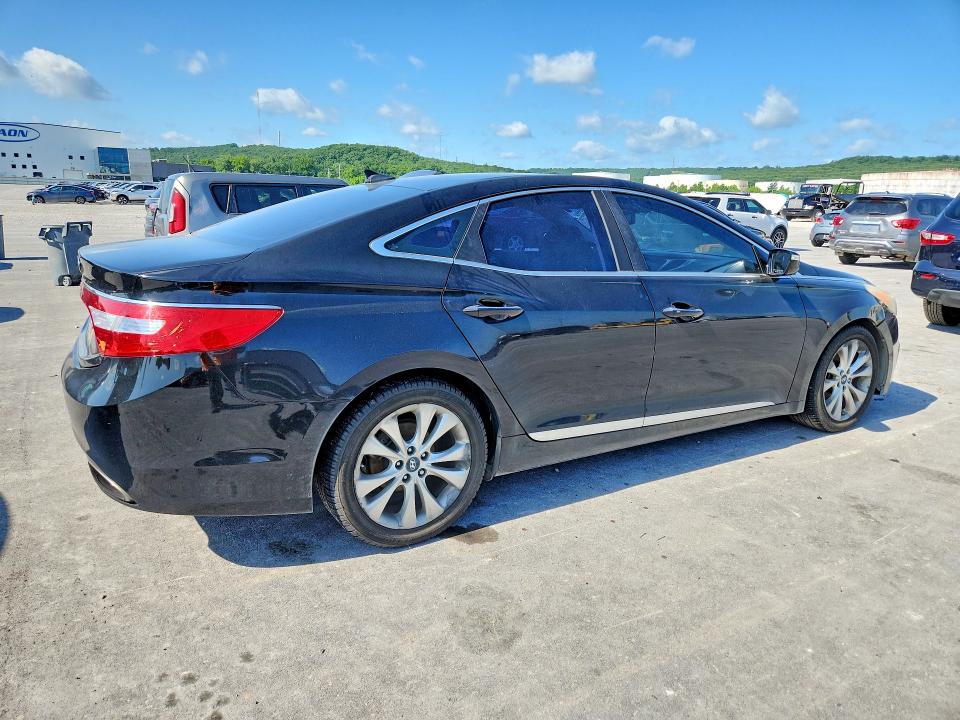 2013 Hyundai Azera VIN KMHFG4JG9DA257534 COPART salvage auction — FRONT END, Mt - Certificate Of Title, sold $525 on 2026-07-08 (photo 3)