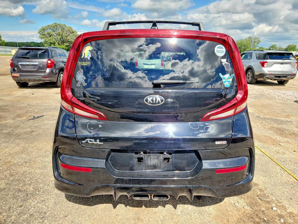 2021 Kia Soul VIN KNDJ53AF2M7744545 COPART salvage auction — HAIL, Wi - Cert Of Title-Claim Paid, sold $7,400 on 2026-07-07 (photo 6)