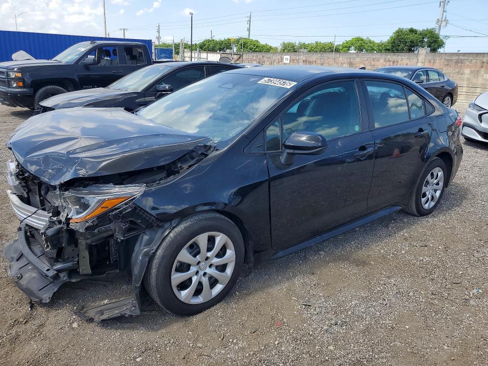 2025 Toyota Corolla VIN 5YFB4MDE5SP241605 COPART salvage auction — FRONT END, FL - CERTIFICATE OF DESTRUCTION, sold $3,700 on 2026-07-13 (photo 1)