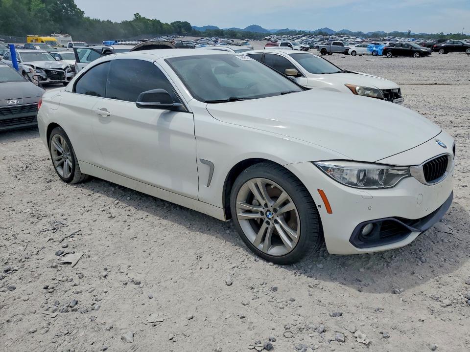 2015 BMW 4er VIN WBA3T7C56FP942314 COPART salvage auction — WATER/FLOOD, Tn - Salvage Cert-Water Damage, sold $1,800 on 2026-07-14 (photo 4)