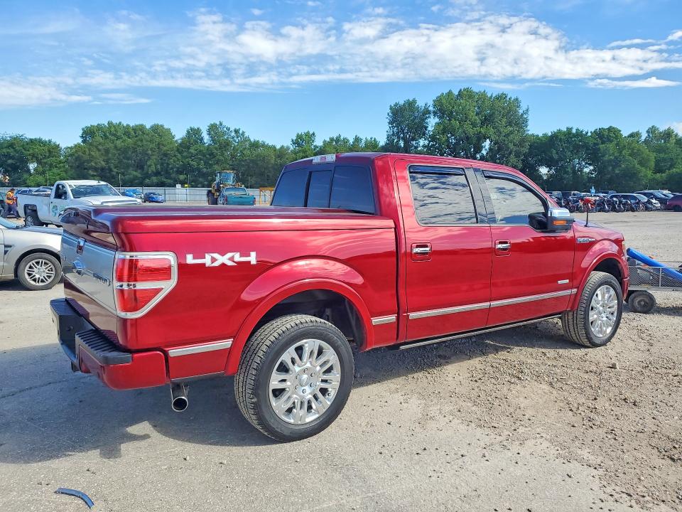 2013 Ford F-150 VIN 1FTFW1ETXDFB74856 COPART salvage auction — ROOF, Tx - Salvage Vehicle Title, sold $4,450 on 2026-07-31 (photo 3)