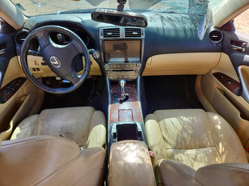 2008 Lexus Is VIN JTHCK262682024104 COPART salvage auction — ROLLOVER, Al - Cert Of Title-Salvage Title, sold $300 on 2026-07-15 (photo 8)