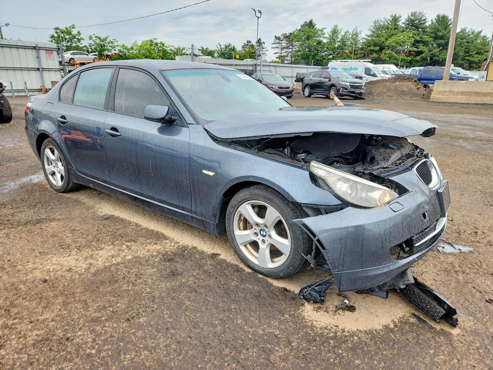 2008 BMW 5 series VIN WBANV93538CZ70208 COPART salvage auction — FRONT END, Ct - Cert Of Title-Salvage, sold $450 on 2026-07-28 (photo 4)
