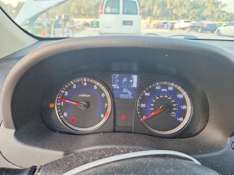 2016 Hyundai Accent VIN KMHCT4AE8GU973048 COPART salvage auction — FRONT END, Fl - Cert Of Title Slvg Rebuildable, sold $800 on 2026-07-21 (photo 9)