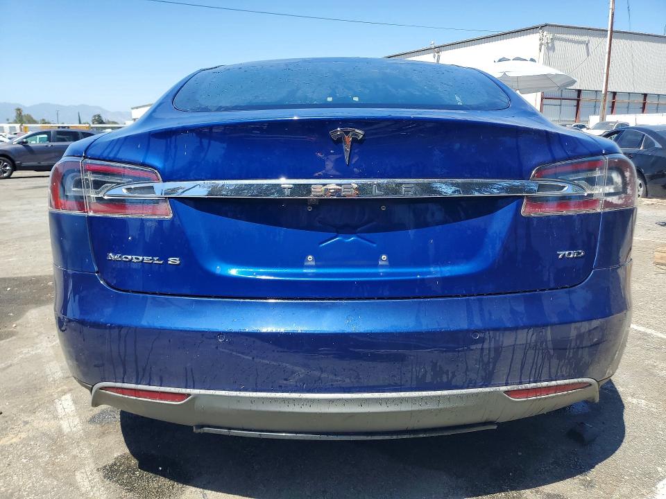 2015 Tesla Model s VIN 5YJSA1E20FF114287 COPART salvage auction — FRONT END, Ca - Certificate Of Title, sold $1,450 on 2026-07-07 (photo 6)