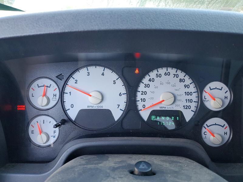 2007 Dodge Ram 1500 VIN 1D7HU18247S227215 COPART salvage auction — MINOR DENT/SCRATCHES, MA - CERTIFICATE OF TITLE, sold $1,300 on 2026-07-30 (photo 9)