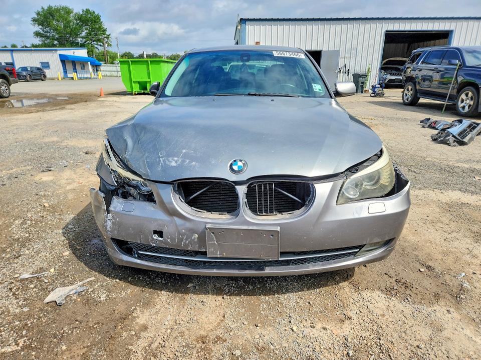 2008 BMW 5 series VIN WBANU53588CT10645 COPART salvage auction — FRONT END, La - Cert Of Title-Salvage, sold $10 on 2026-07-09 (photo 5)