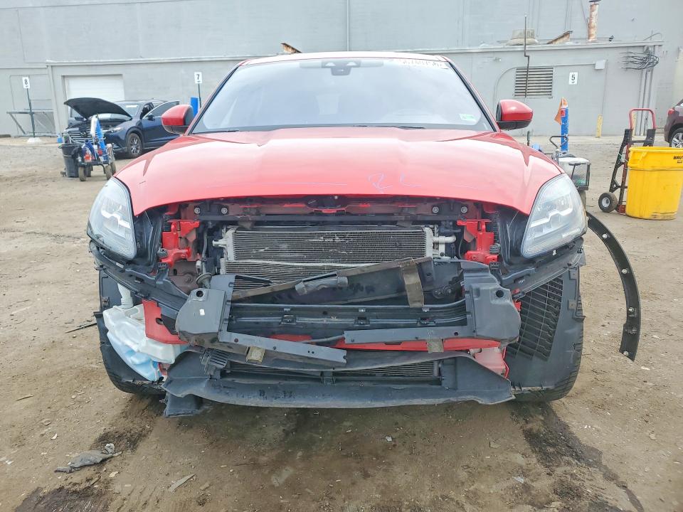 2018 Jaguar VIN SADFL2FX7J1Z01416 COPART salvage auction — FRONT END, Va - Cert Of Title - Salvage, sold $3,200 on 2026-07-22 (photo 5)