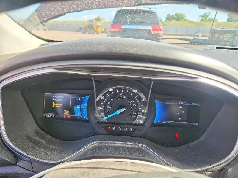 2013 Ford Fusion VIN 3FA6P0D94DR216508 COPART salvage auction — FRONT END, Co - Salvage Title, sold $900 on 2026-07-29 (photo 9)
