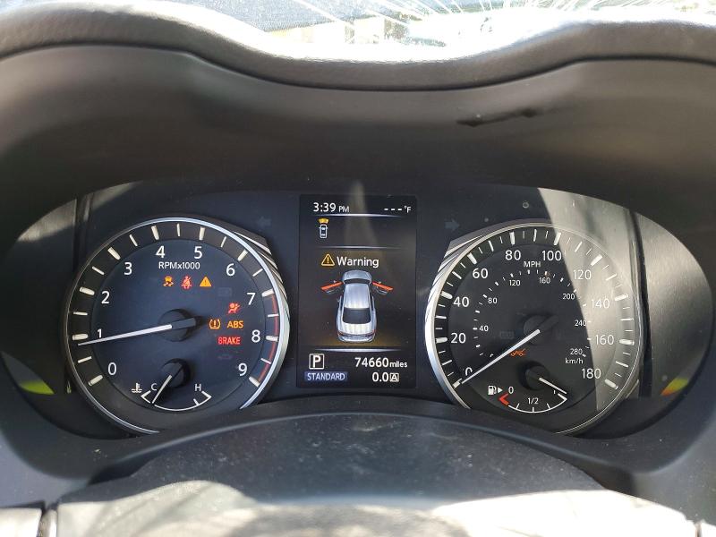 2019 Infiniti VIN JN1EV7ARXKM591269 COPART salvage auction — FRONT END, Ny - Mv-907A Salvage Certificate, sold $875 on 2026-07-14 (photo 9)