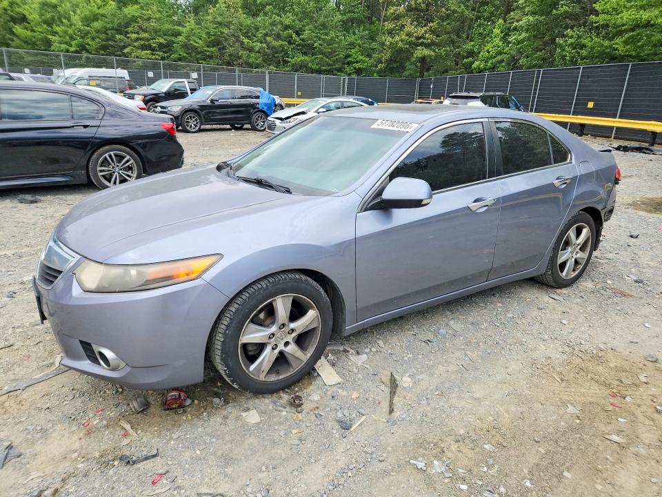 2011 Acura Tsx VIN JH4CU2F61BC000789 COPART salvage auction — REAR END, Md - Cert Of Salvage > 75% Damage, sold $400 on 2026-07-24 (photo 1)