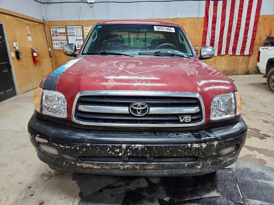 2000 Toyota Tundra VIN 5TBBT4412YS037336 COPART salvage auction — MECHANICAL, Mi - Dealer Only Clean Title, sold $100 on 2026-07-29 (photo 5)
