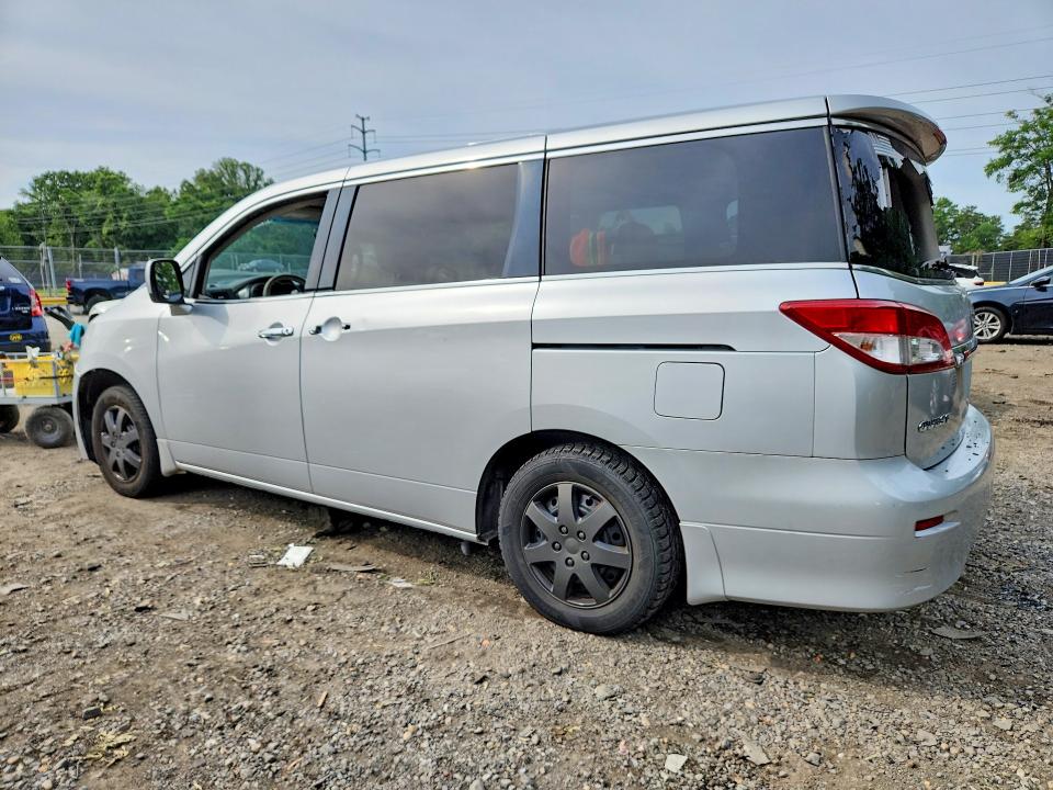 2012 Nissan Quest VIN JN8AE2KP9C9040349 COPART salvage auction — FRONT END, Md - Cert Of Salvage > 75% Damage, sold $800 on 2026-07-17 (photo 2)