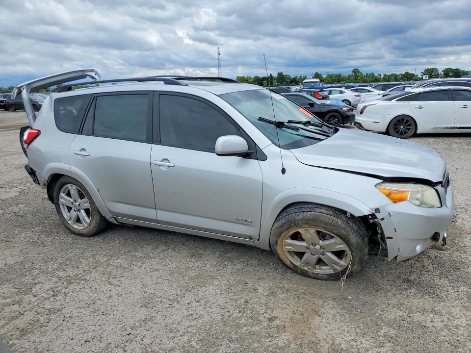 2007 Toyota VIN JTMBK32V275027937 COPART salvage auction — REAR END, ON - PERMIT IRREPAIRABLE, sold $350 on 2026-07-21 (photo 4)