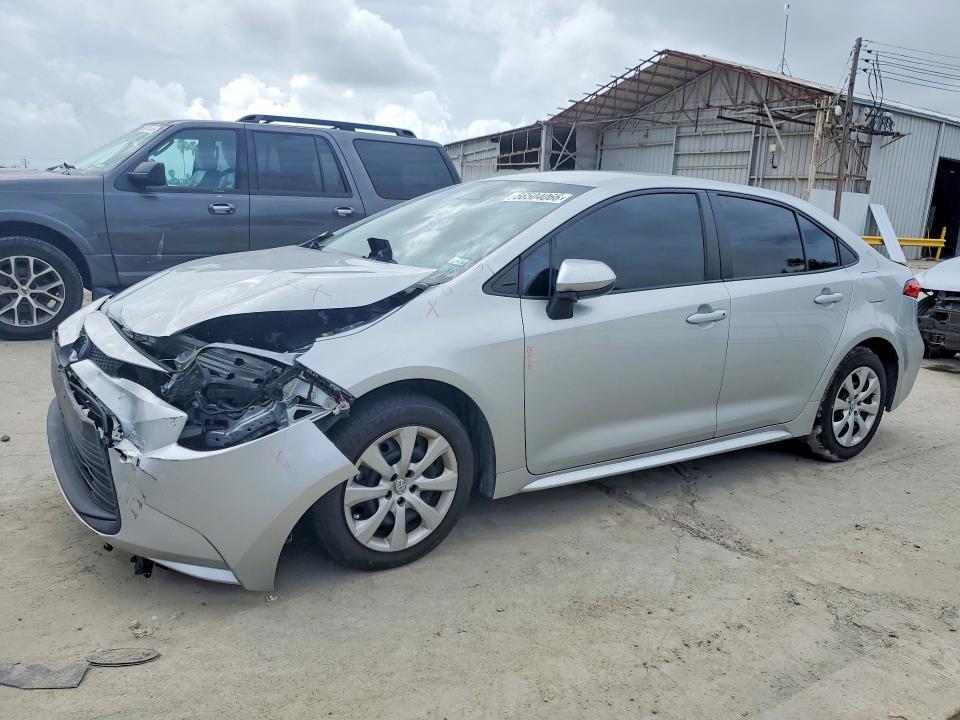 2024 Toyota Corolla VIN 5YFB4MDE9RP165574 COPART salvage auction — FRONT END, Tx - Salvage Vehicle Title, sold $750 on 2026-07-28 (photo 1)