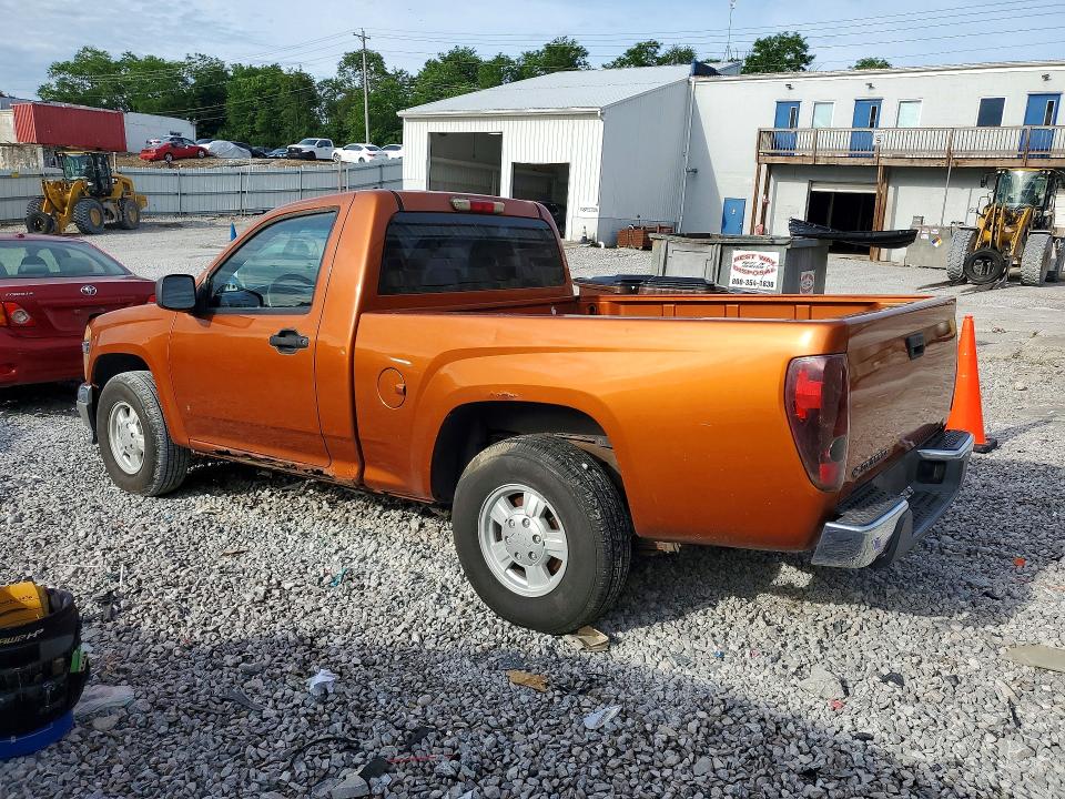 2006 Chevrolet Colorado VIN 1GCCS148468308862 COPART salvage auction — MINOR DENT/SCRATCHES, Ky - Certificate Of Title, sold $950 on 2026-07-02 (photo 2)