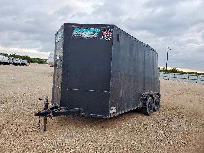 2024 Quality cargo Cargo VIN 50ZBE1163RN053059 COPART salvage auction — REAR END, TX - SALVAGE VEHICLE TITLE, sold $50 on 2026-07-27 (photo 3)