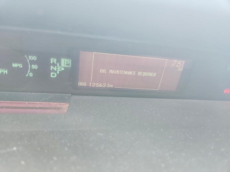 2011 Toyota Prius VIN JTDKN3DU5B0285774 COPART salvage auction — FRONT END, Il - Salvage Certificate, sold $1,150 on 2026-07-16 (photo 9)