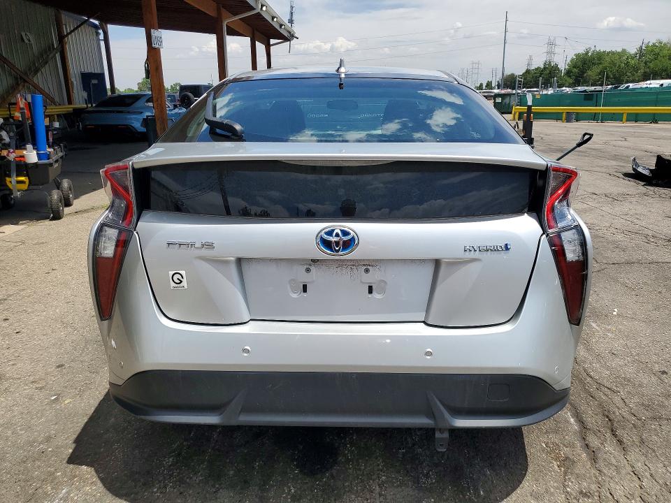 2018 Toyota Prius VIN JTDKARFU2J3551650 COPART salvage auction — FRONT END, Co - Public - Salvage Title, sold $250 on 2026-07-16 (photo 6)