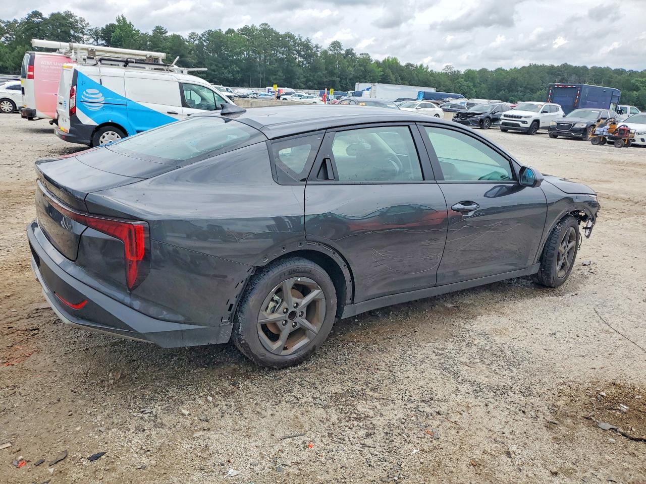 2025 Kia K4 VIN 3KPFT4DE2SE067563 COPART salvage auction — Front End, GA - CERTIFICATE OF TITLE, sold $4,450 on 2026-07-09 (photo 3)