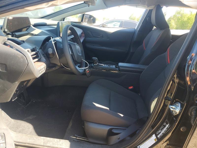 2026 Toyota Prius VIN JTDACACU8T3075693 COPART salvage auction — FRONT END, On - Permit Salvage, sold $7,900 on 2026-07-30 (photo 7)
