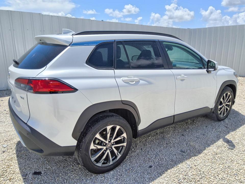 2023 Toyota Corolla cross VIN 7MUDAAAG4PV058951 COPART salvage auction — SIDE, NC - CERTIFICATE OF TITLE, sold $19,500 on 2026-07-14 (photo 3)