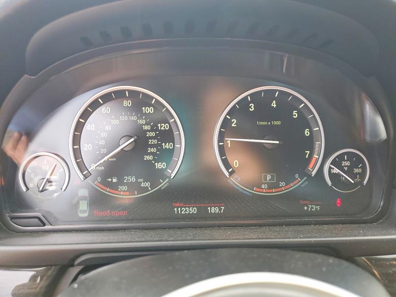 2014 BMW 5er VIN WBA5B3C51ED536316 COPART salvage auction — REAR END, CO - PUBLIC - SALVAGE TITLE, sold $4,600 on 2026-07-02 (photo 9)