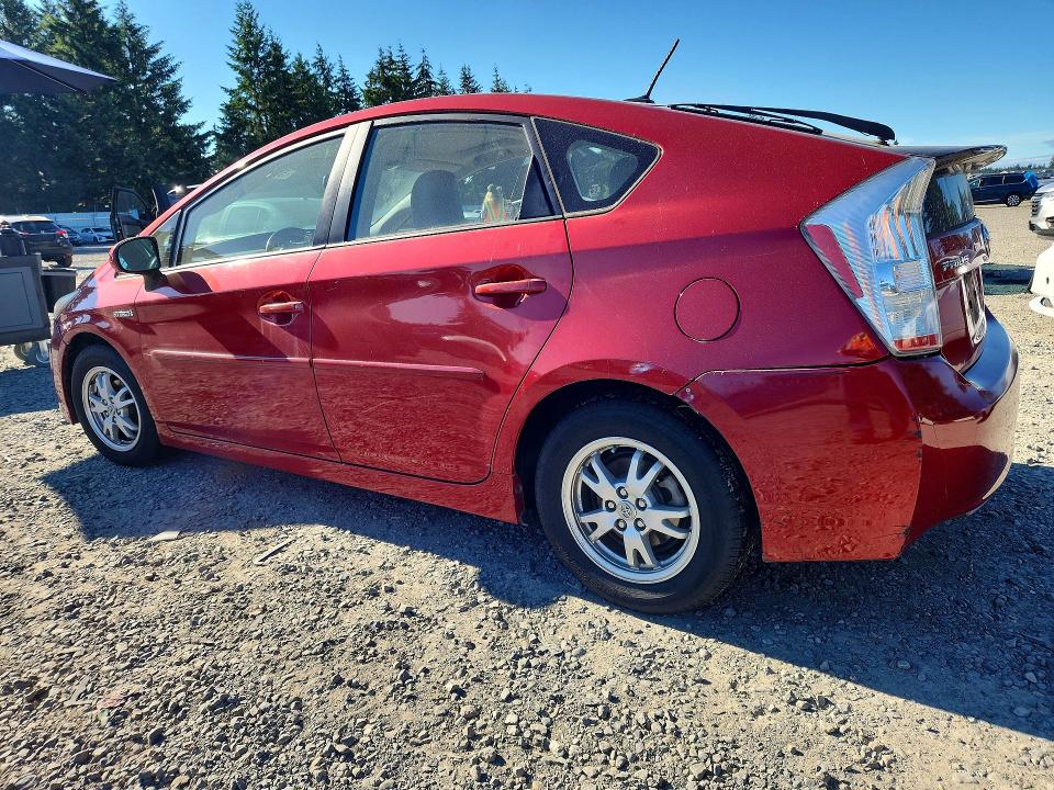 2011 Toyota Prius VIN JTDKN3DU0B0301511 COPART salvage auction — REAR END, WA - CERT OF OWNERSHIP-REBUILT, sold $900 on 2026-07-24 (photo 2)