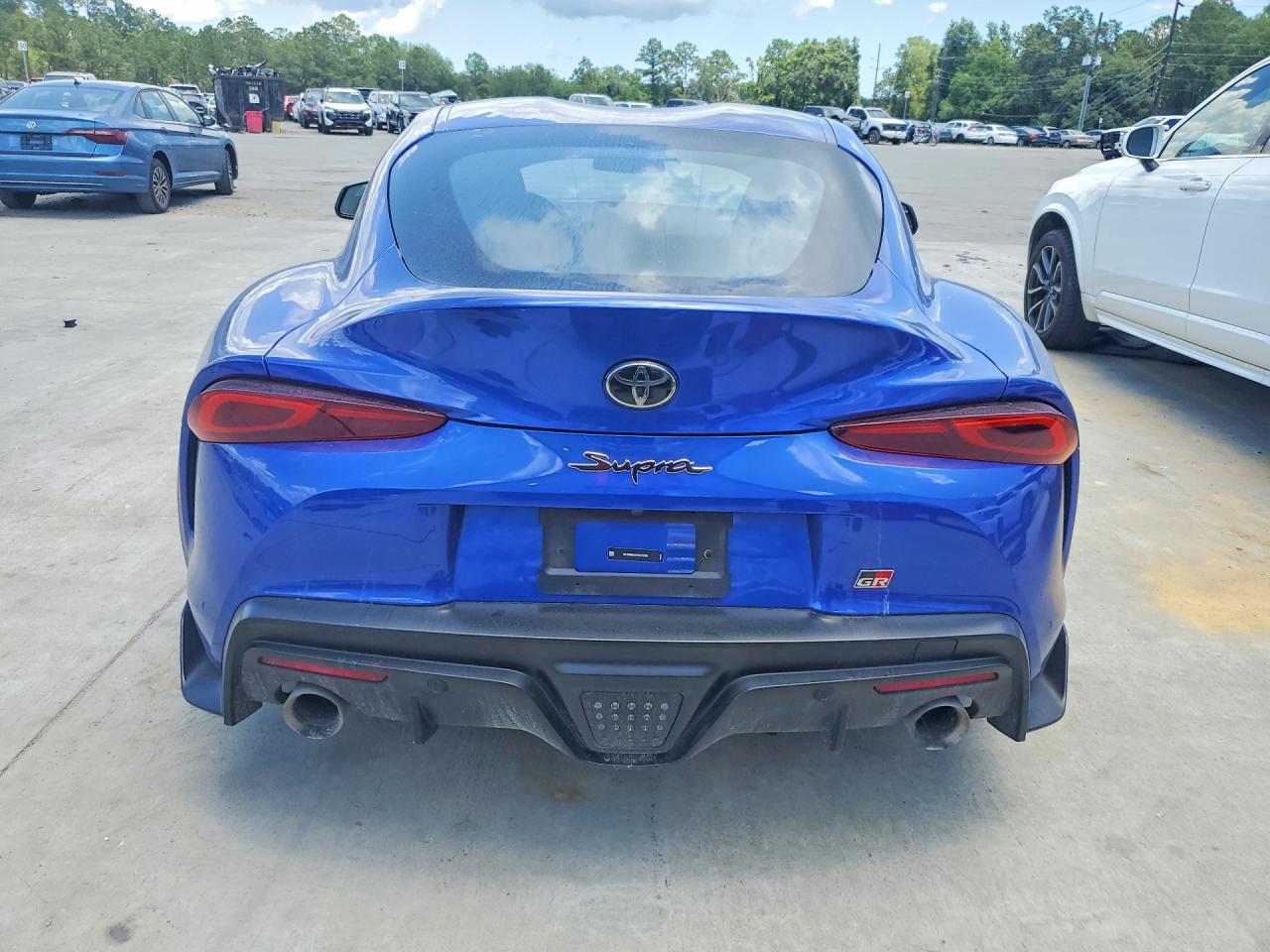 2026 Toyota Supra VIN WZ1DB0G02TW072032 COPART salvage auction — Front End, GA - CERT OF TITLE-SALVAGE, sold $25,750 on 2026-08-10 (photo 6)