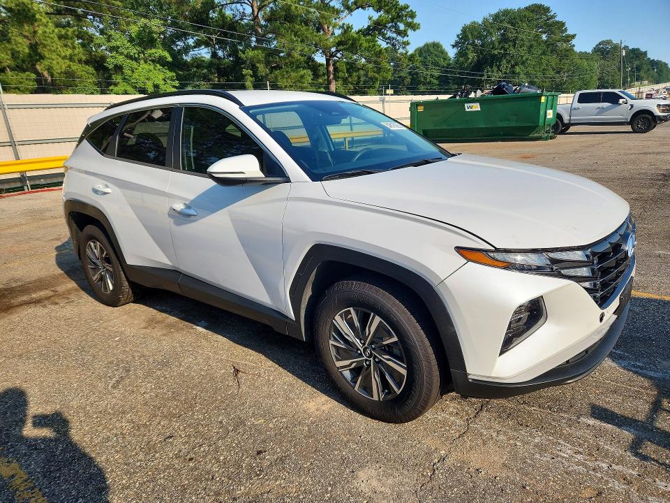 2022 Hyundai Tucson VIN KM8JBCA19NU022520 COPART salvage auction — REAR END, Al - Cert Of Title-Salvage Title, sold $8,600 on 2026-07-20 (photo 4)