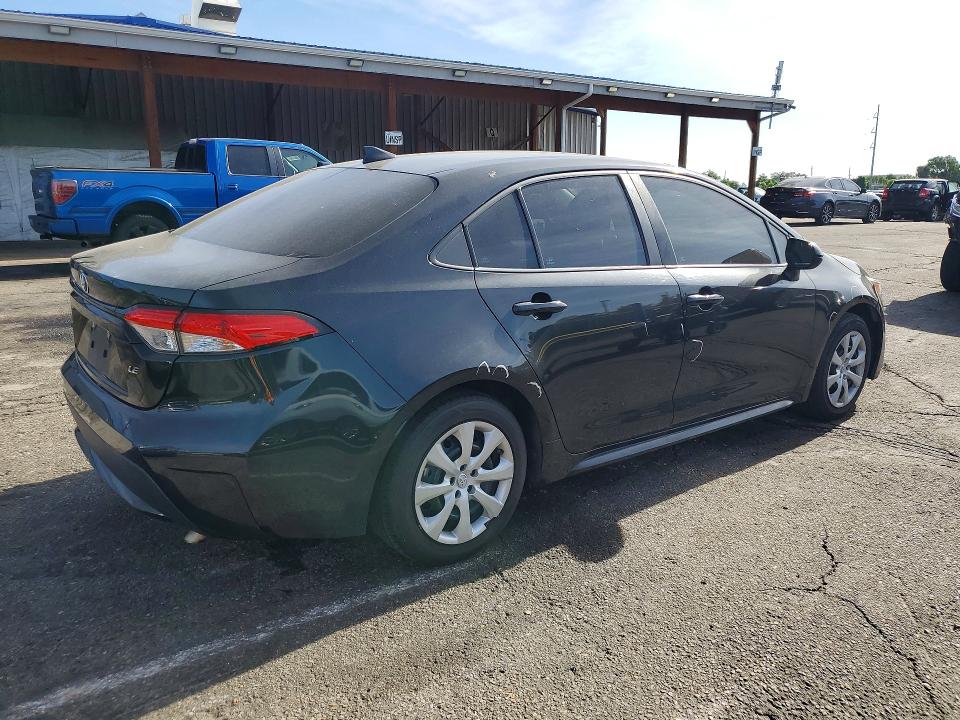 2021 Toyota Corolla VIN 5YFEPMAE3MP241095 COPART salvage auction — UNDERCARRIAGE, Co - Public - Salvage Title, sold $4,350 on 2026-07-09 (photo 3)