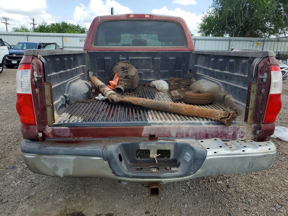 2006 Toyota Tundra VIN 5TBET34116S501320 COPART salvage auction — REAR END, Tx - Certificate Of Title, sold $875 on 2026-07-15 (photo 6)