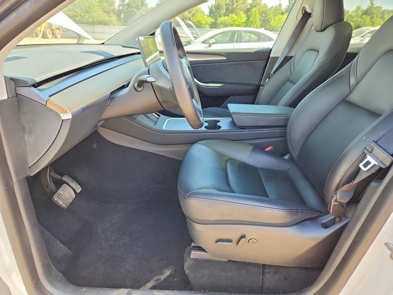 2023 Tesla Model y VIN 7SAYGDEE6PA041741 COPART salvage auction — FRONT END, Il - Salvage Certificate, sold $1,100 on 2026-07-21 (photo 7)