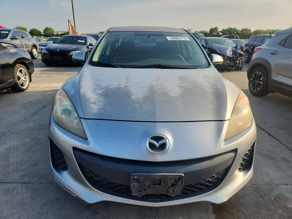 2012 Mazda 3 VIN JM1BL1V73C1677828 COPART salvage auction — SIDE, Tx - Salvage Vehicle Title, sold $275 on 2026-07-09 (photo 5)