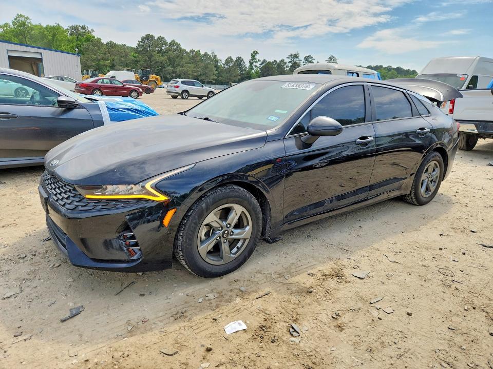 2021 Kia K5 VIN 5XXG14J24MG003376 COPART salvage auction — REAR END, Va - Certificate Of Title, sold $2,550 on 2026-07-21 (photo 1)
