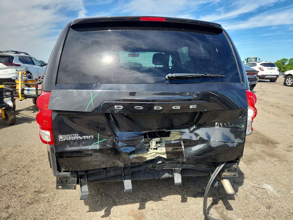 2017 Dodge Caravan VIN 2C4RDGBG3HR617764 COPART salvage auction — REAR END, Pa - Certificate Of Salvage, sold $1,550 on 2026-07-28 (photo 6)