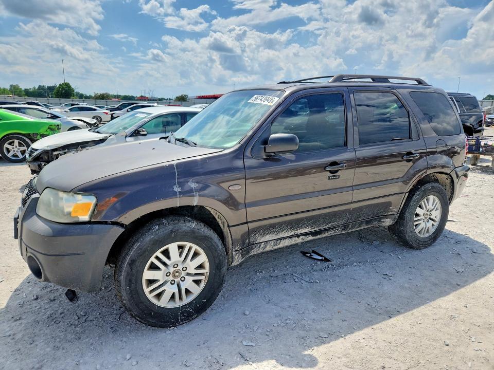 2006 Mercury Mariner VIN 4M2YU57106KJ18835 COPART salvage auction — UNDERCARRIAGE, Il - Salvage Certificate, sold $250 on 2026-07-22 (photo 1)