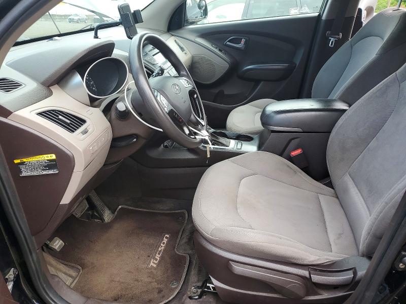 2015 Hyundai Tucson VIN KM8JTCAF7FU101369 COPART salvage auction — FRONT END, CT - CERT OF TITLE-SALVAGE, sold $1,200 on 2026-07-17 (photo 7)
