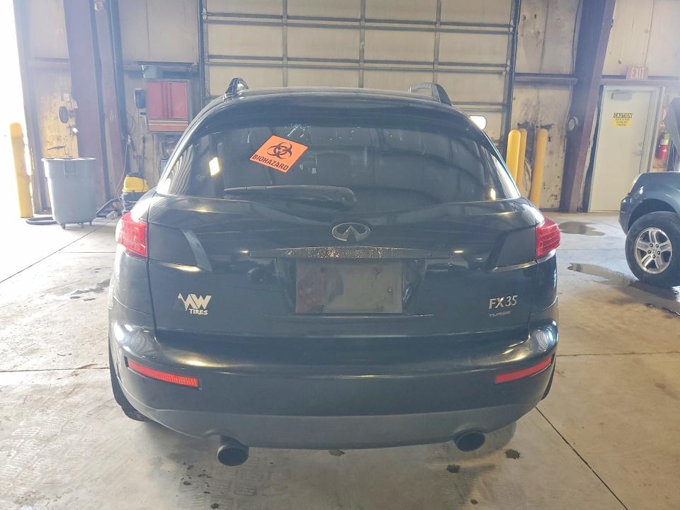 2006 Infiniti Fx VIN JNRAS08W76X209758 COPART salvage auction — MINOR DENT/SCRATCHES, IA - CERT OF TITLE-SALVAGE TITLE, sold $450 on 2026-07-29 (photo 6)